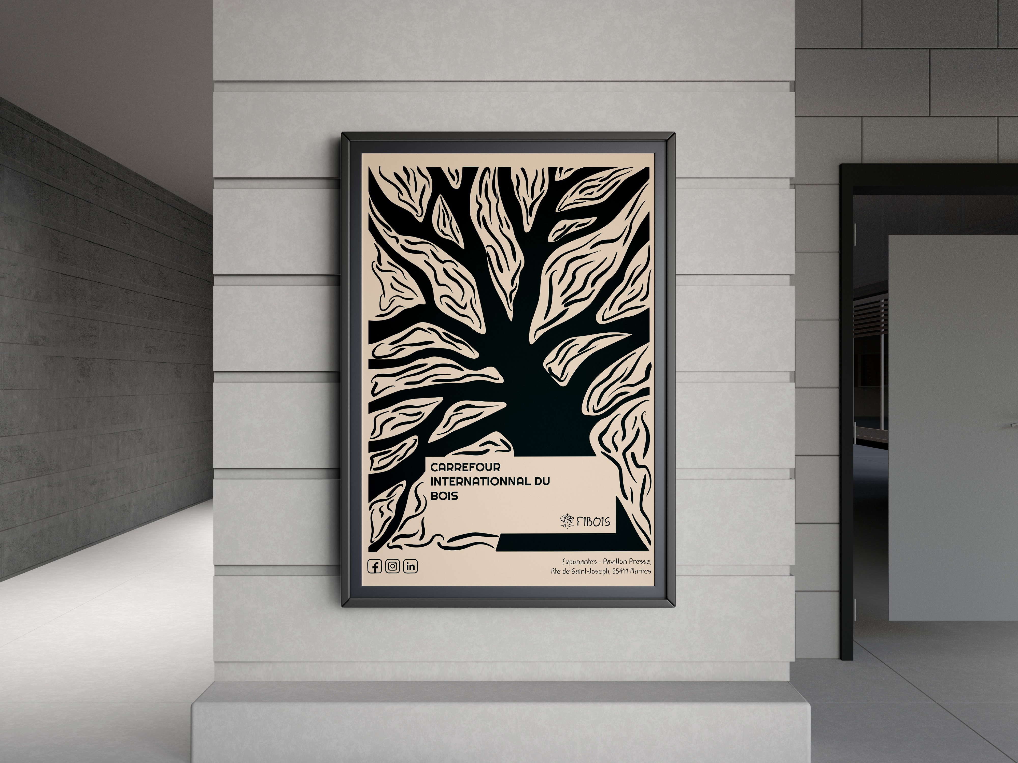 Graphic of a close up of a website depicting an Our Projects page with sample project names and dates.