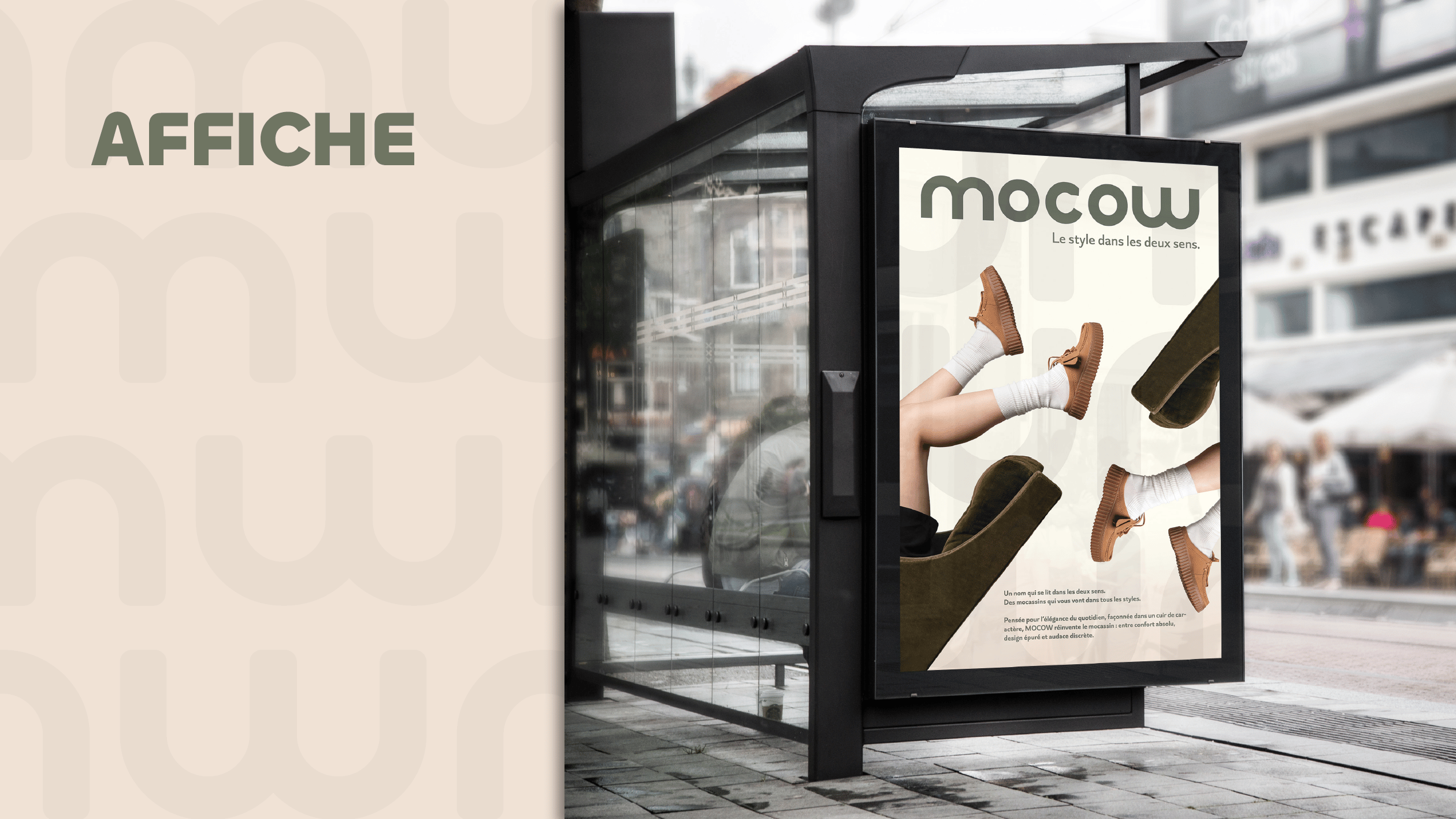 Anders brand wordmark in white placed on top of an image of a modern interior design.