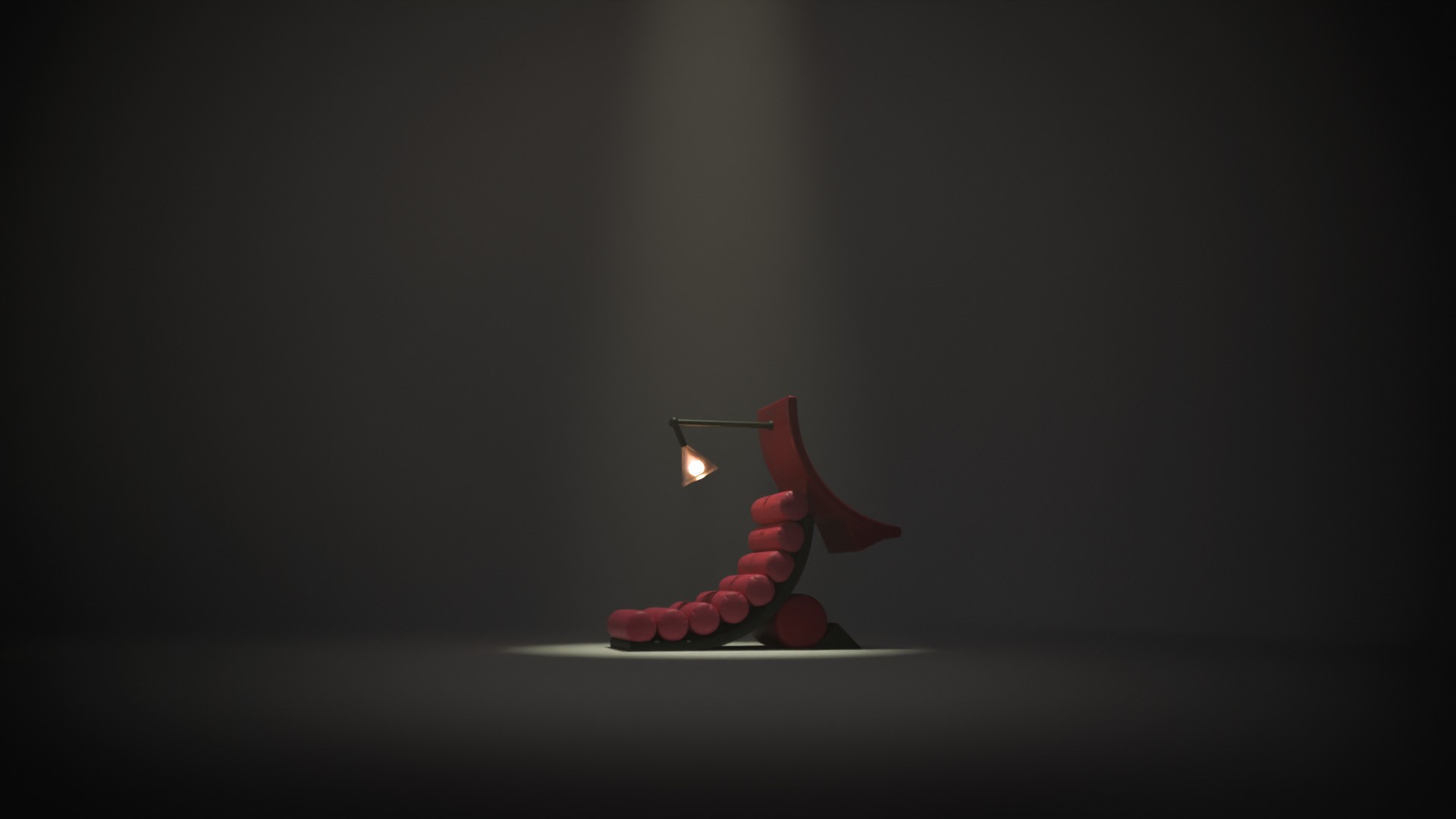 Anders brand wordmark in white placed on top of an image of a modern interior design.